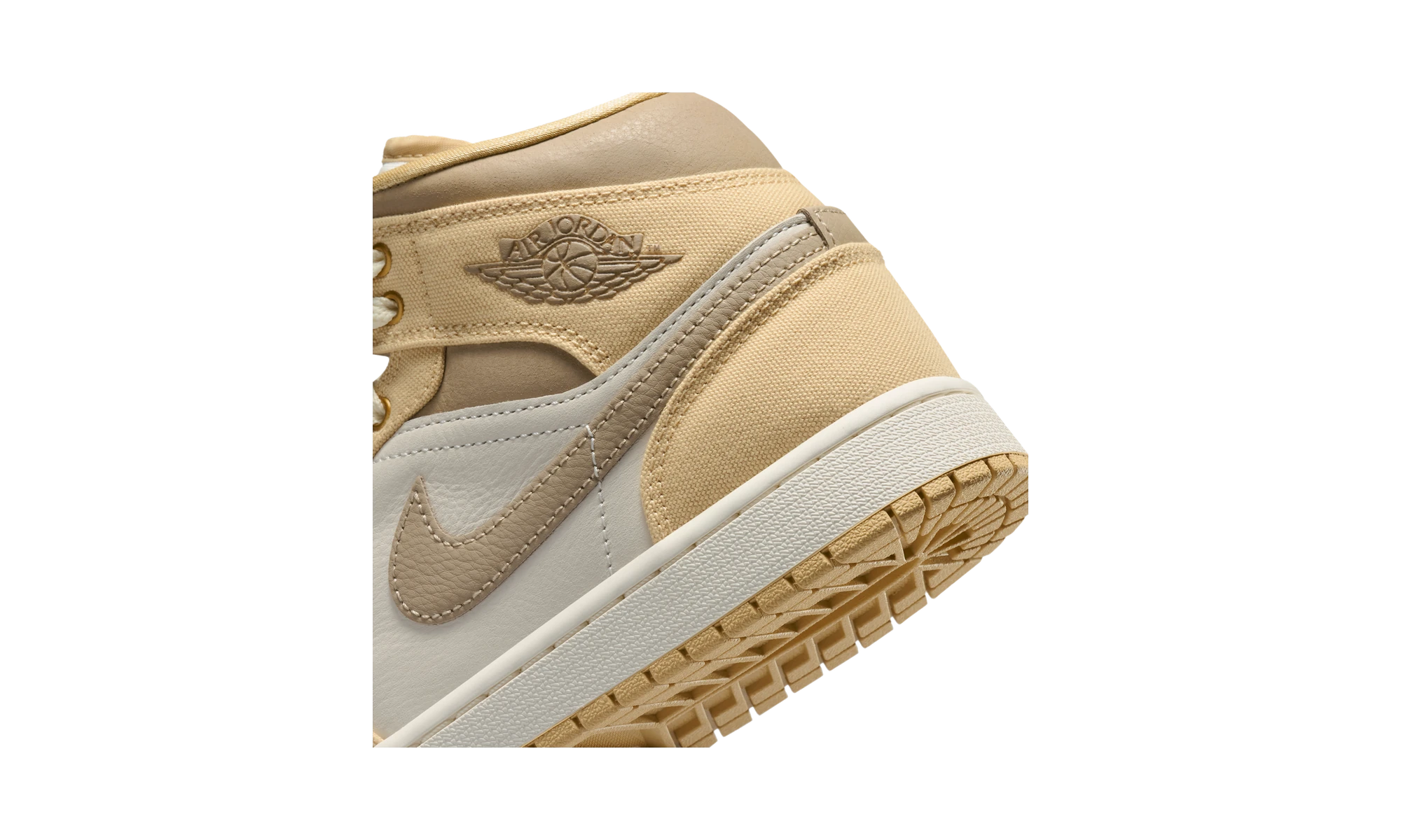 Air Jordan 1 Mid Khaki Sesame