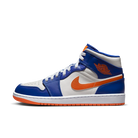 Air Jordan 1 Mid Knicks, Game Royal/Rush Orange-Phantom-White (FD1029-400)