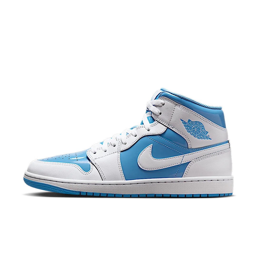 Air Jordan 1 Mid Legend Blue, White/Legend Blue (FZ2142-114)