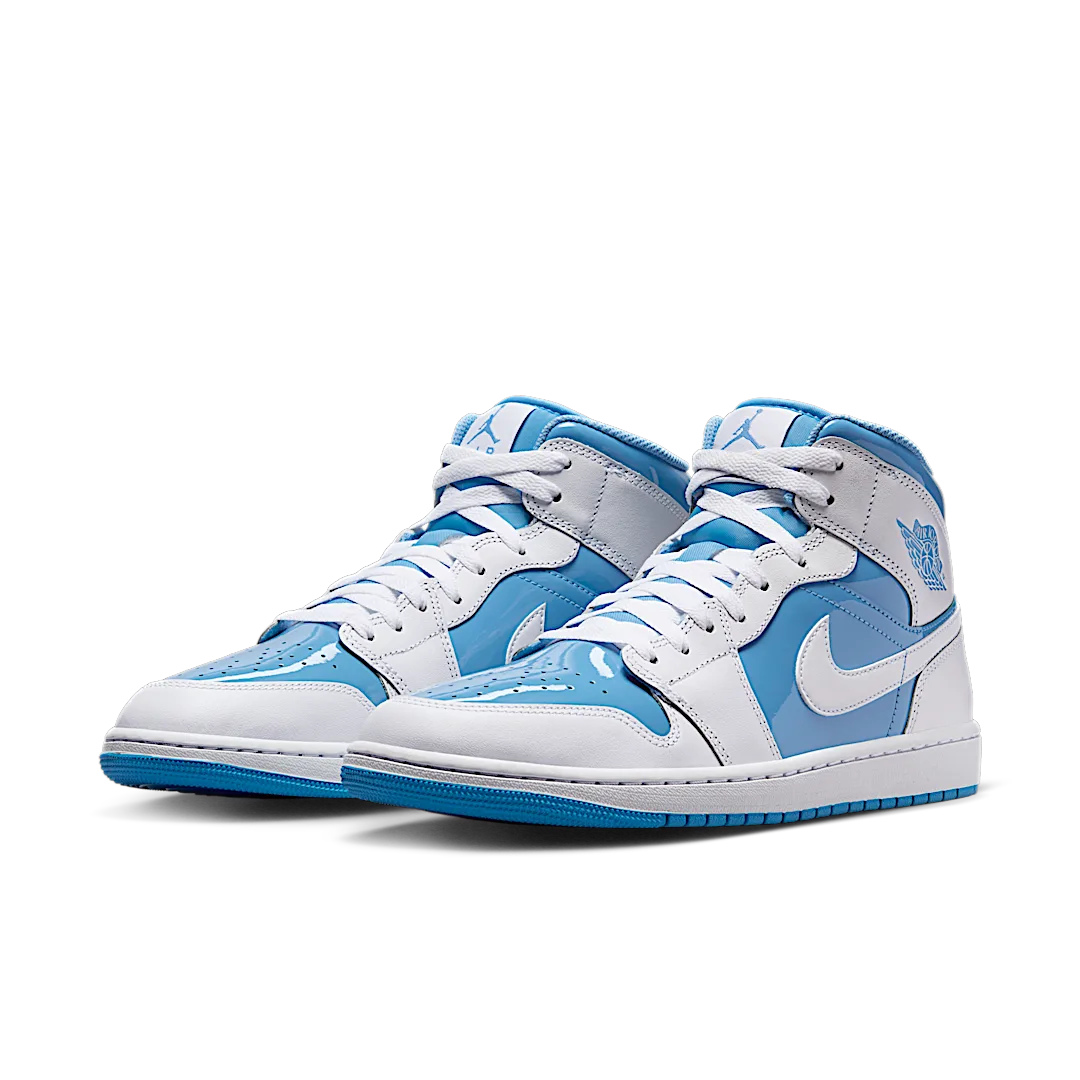 Air Jordan 1 Mid Legend Blue, White/Legend Blue (FZ2142-114)