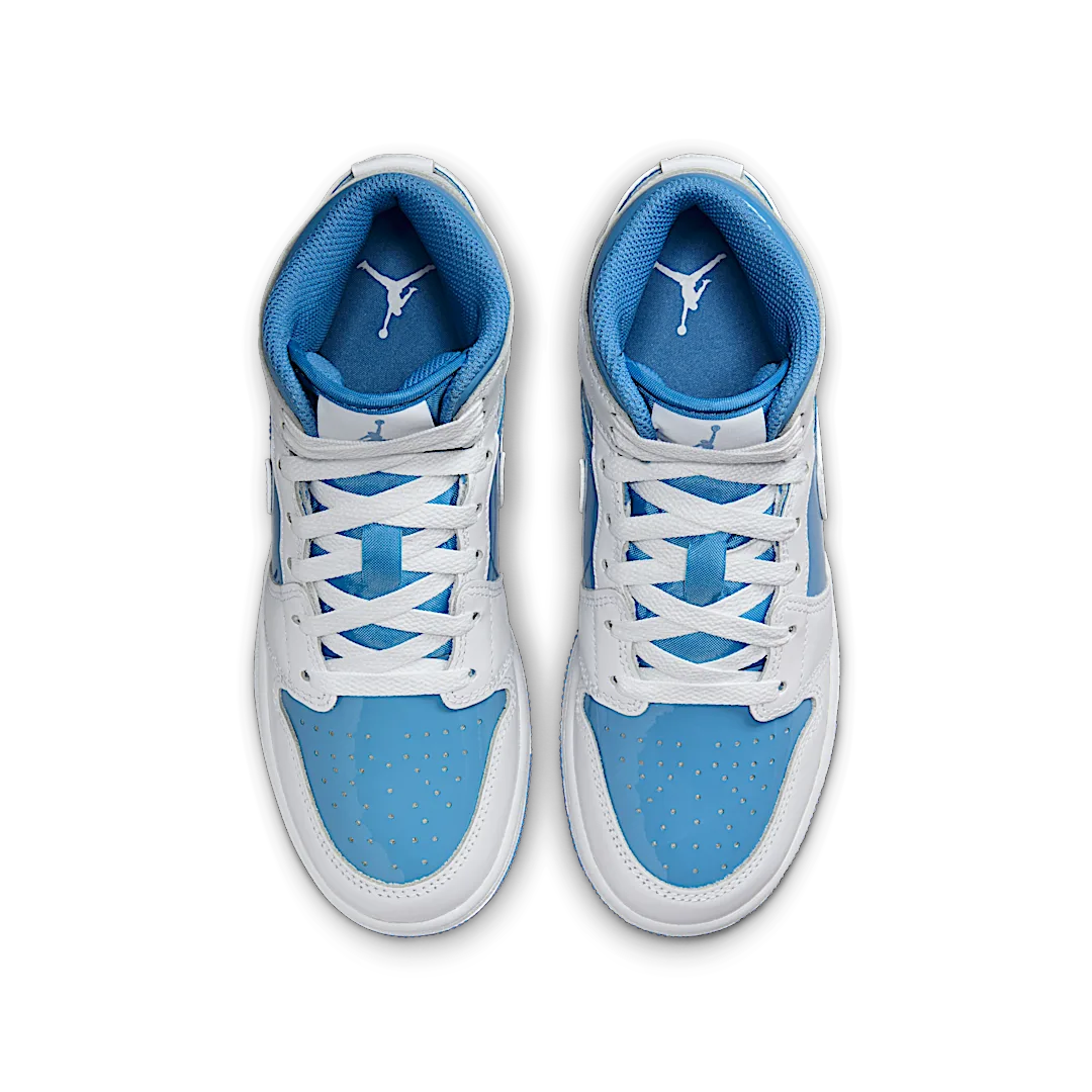 Air Jordan 1 Mid Legend Blue, White/Legend Blue (FZ3933-114)