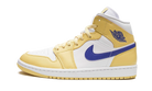 Air Jordan 1 Mid Lemon Wash Lapis, Lemon Wash/Lapis-White (BQ6472-701)