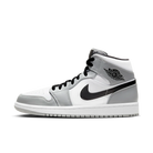 Air Jordan 1 Mid Light Smoke Grey, Light Smoke Grey/Black-White (554724-092 / 554725-092)