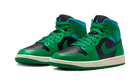 Air Jordan 1 Mid Lucky Green Aquatone, Lucky Green/Black/Aquatone (BQ6472-033)