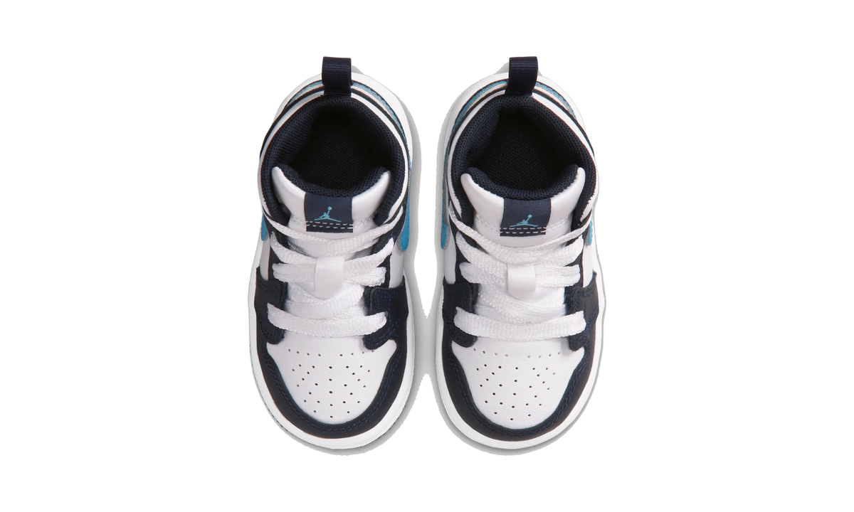 Air Jordan 1 Mid Obsidian Dark Powder Blue (TD)