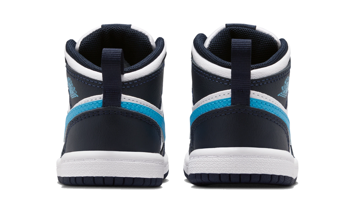 Air Jordan 1 Mid Obsidian Dark Powder Blue (TD)
