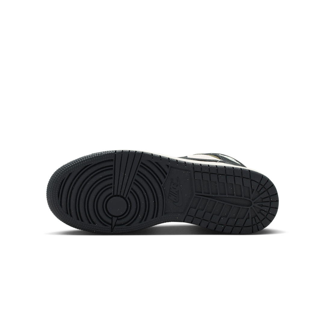 Air Jordan 1 Mid Off Noir Medium Olive, Light Orewood Brown/Medium Olive/Sail/Off Noir (HV4399-102)