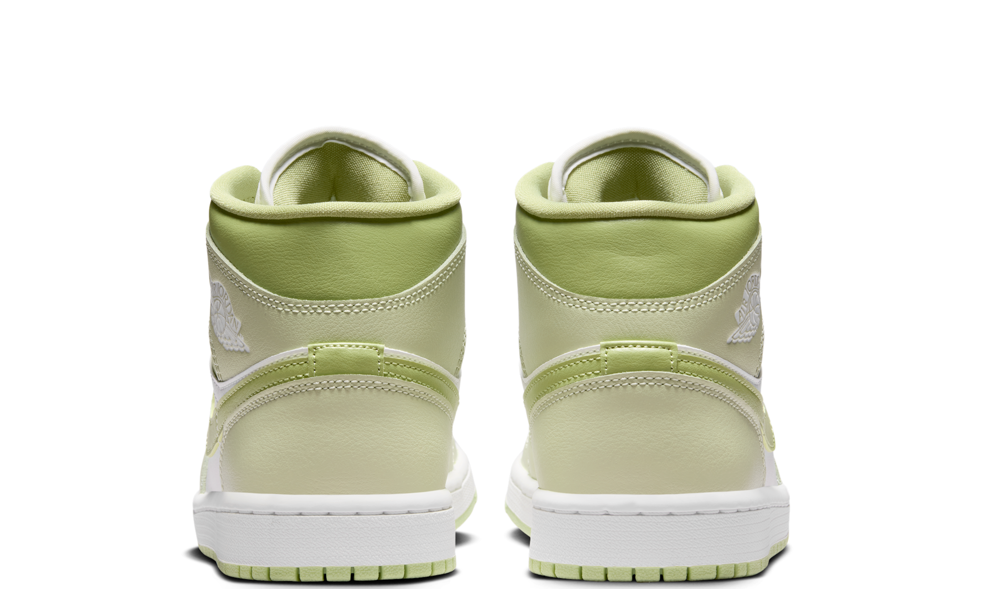 Air Jordan 1 Mid Olive Aura Lawn