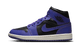 Air Jordan 1 Mid Purple Black