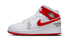 Air Jordan 1 Mid Rookie Season, White/University Red (DR6496-116)