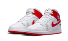 Air Jordan 1 Mid Rookie Season, White/University Red (DR6496-116)