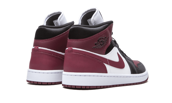 Air Jordan 1 Mid SE Black Dark Beetroot, Black/Dark Beetroot-White (CZ4385-016)