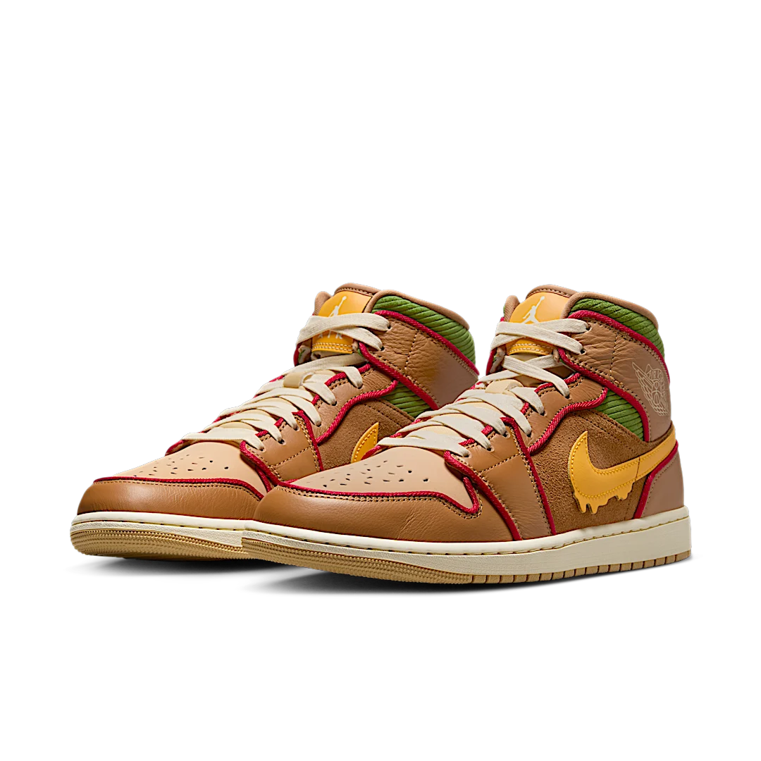 Air Jordan 1 Mid SE Cheeseburger