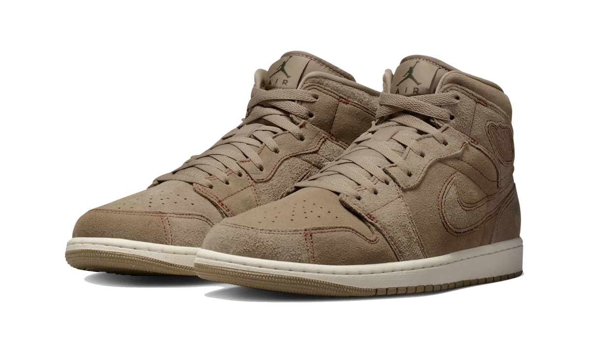 Air Jordan 1 Mid SE Craft Khaki Pecan