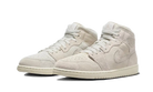 Air Jordan 1 Mid SE Craft Pale Ivory, Pale Ivory/Sail-Legend Light Brown (FQ3224-100)