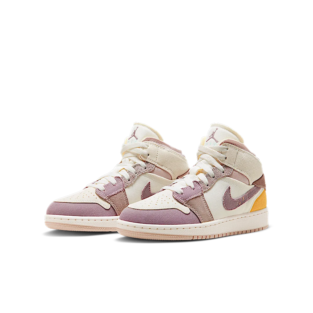 Air Jordan 1 Mid SE Craft Taupe Haze, Sail/Taupe Haze/Fossil Stone/Celestial Gold/Muslin (DZ4466-102)