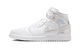 Air Jordan 1 Mid SE Distressed White Field Silver