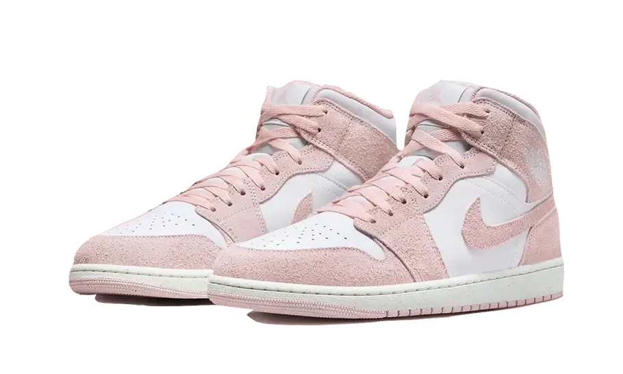 Air Jordan 1 Mid SE Legend Pink, White/Sail/Legend Pink (FN5215-161 / FN7432-161)