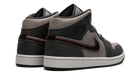 Air Jordan 1 Mid SE Night Stadium, Night Stadium/Black-Flat Pewter-Total Orange-Neutral Grey (FQ8338-017)