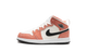 Air Jordan 1 Mid SE Orange Suede (PS)