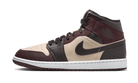 Air Jordan 1 Mid SE Paris YMCA, Velvet Brown/Earth/Sanddrift/Metallic Gold/Summit White (FZ4359-200)