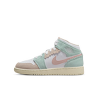 Air Jordan 1 Mid SE Pink Oxford, White/Jade Ice/Guava Ice/Pink Oxford (DZ5361-100)