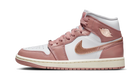 Air Jordan 1 Mid SE Red Stardust, Red Stardust/White/Sail/Metallic Copper (FB9892-670)