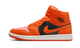 Air Jordan 1 Mid SE Rush Orange Crimson Bliss