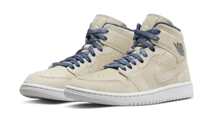 Air Jordan 1 Mid SE Sanddrift, Sanddrift/Midnight Navy-White-Sail (DM9126-104)