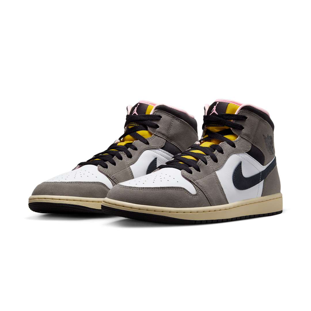 Air Jordan 1 Mid SE White Cave Stone