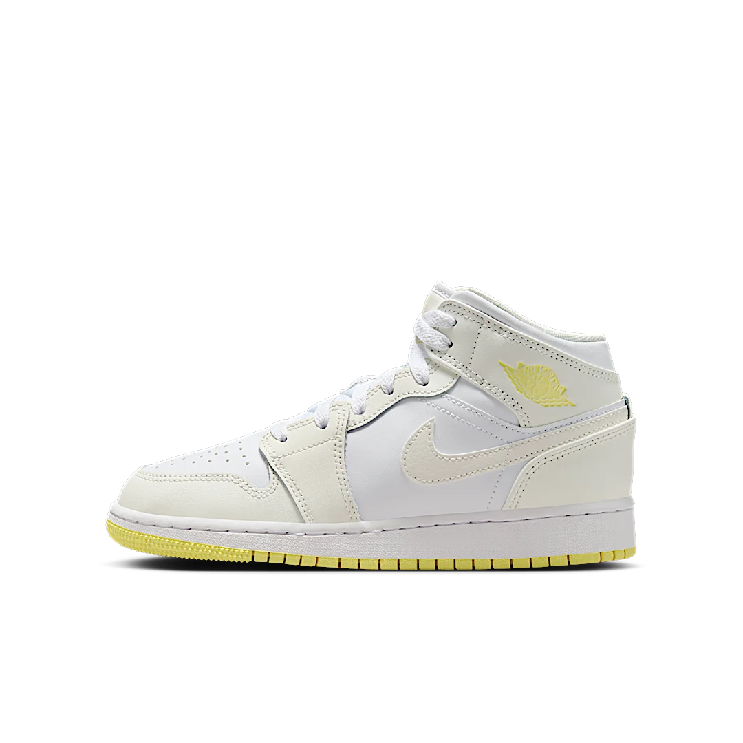 Air Jordan 1 Mid Sail Light Laser Orange, Sail/White/Light Laser Orange (FD8780-181)