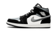 Air Jordan 1 Mid Satin Grey Toe