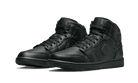 Air Jordan 1 Mid Triple Black, Black/Black/Black (554724-093)