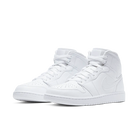 Air Jordan 1 Mid Triple White 2.0 (2020), White/White-White (554724-130)