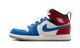 Air Jordan 1 Mid True Blue Varsity Red (PS)