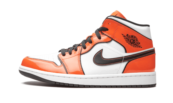 Air Jordan 1 Mid Turf Orange, Turf Orange/Black-White (BQ6931-802)