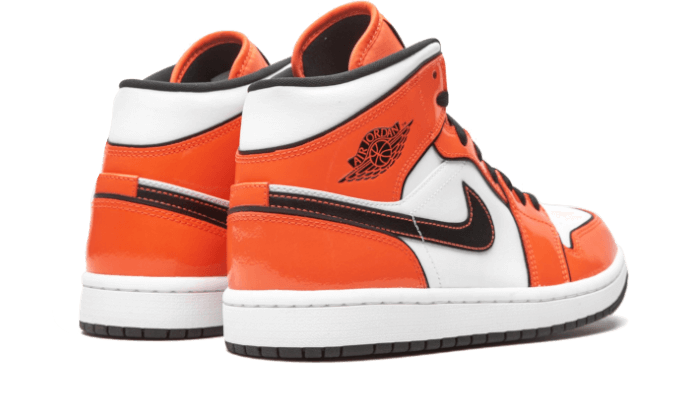 Air Jordan 1 Mid Turf Orange, Turf Orange/Black-White (BQ6931-802)