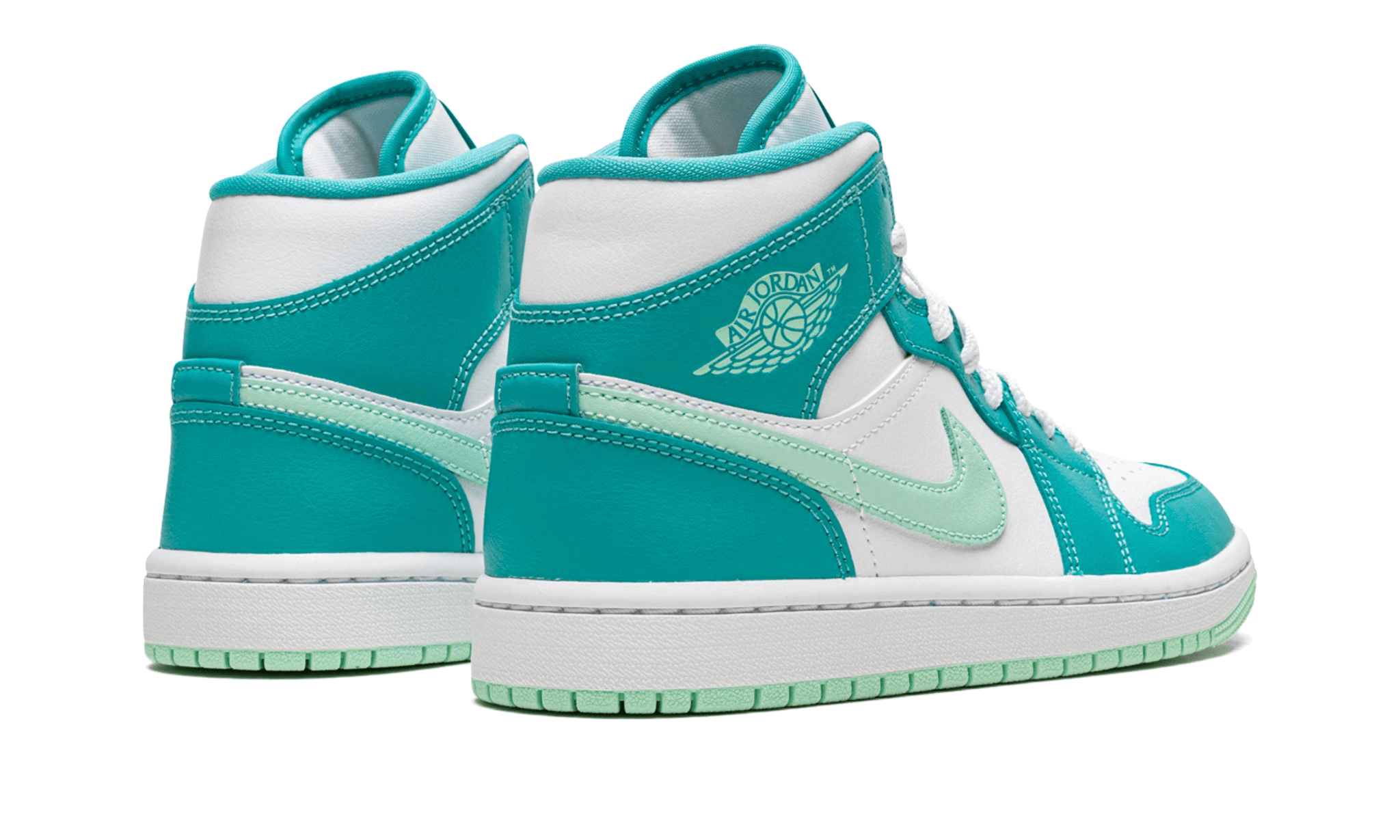 Air Jordan 1 Mid Washed Teal, Washed Teal/Mint Foam-White (DV2229-300)