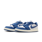 Air Jordan 1 Retro AJKO Low Kentucky, White/Dark Royal Blue/Sail (DX4981-103)