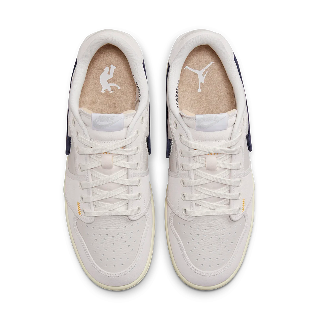 Air Jordan 1 Retro AJKO Low SP Union Sail Leather, Sail/Muslin-Neutral Grey (DZ4864-100)