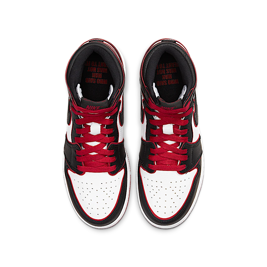 Air Jordan 1 Retro High Bloodline, Black/Gym Red-White (575441-062)