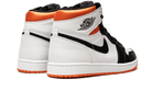 Air Jordan 1 Retro High Electro Orange, White/Electro Orange-Black (555088-180)