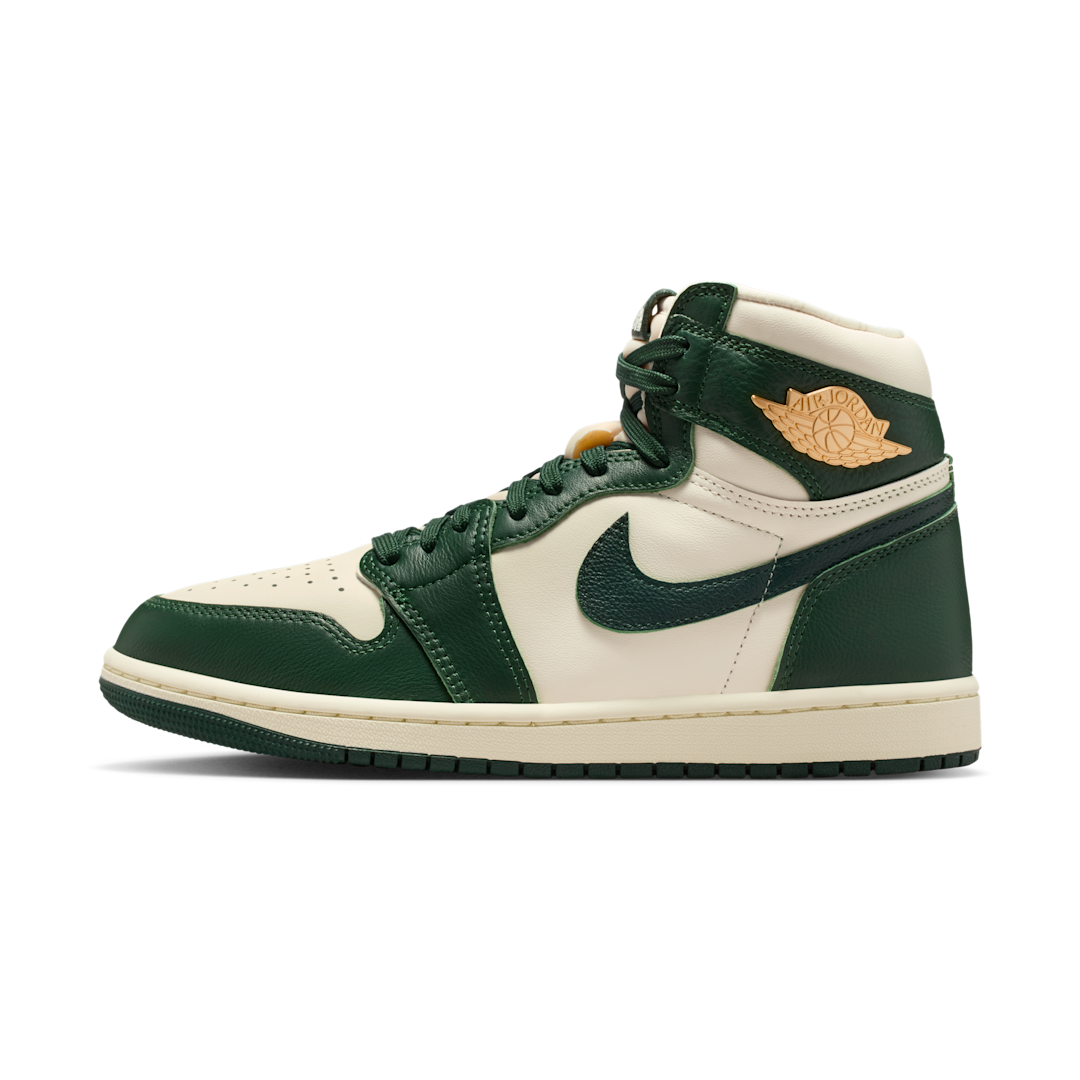 Air Jordan 1 Retro High Fir Pro Green, Pale Ivory/Pro Green/Fir/Coconut Milk (FD2596-101)