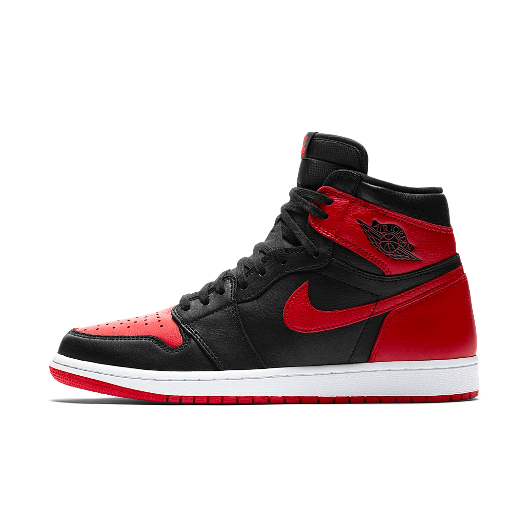 Air Jordan 1 Retro High Homage To Home (Non-numbered), Black/University Red-White (861428-061)