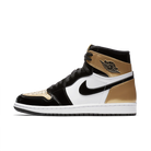 Air Jordan 1 Retro High NRG Patent Gold Toe, Black/Metallic Gold-Summit White (861428-007)