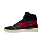 Air Jordan 1 Retro High OG Defiant Couture, Black/Gym Red-Muslin (BQ6682-006)