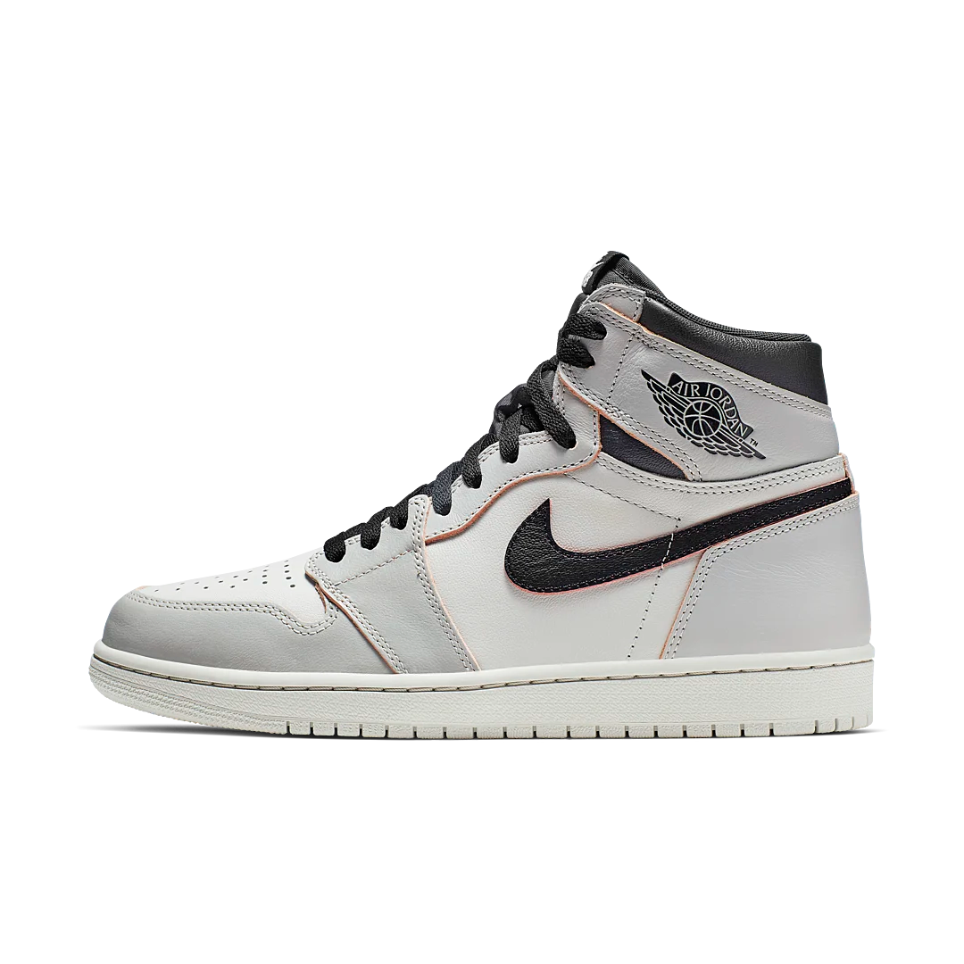 Air Jordan 1 Retro High OG Defiant SB NYC to Paris, Light Bone/Black-Crimson Tint-Hyper Pink (CD6578-006)