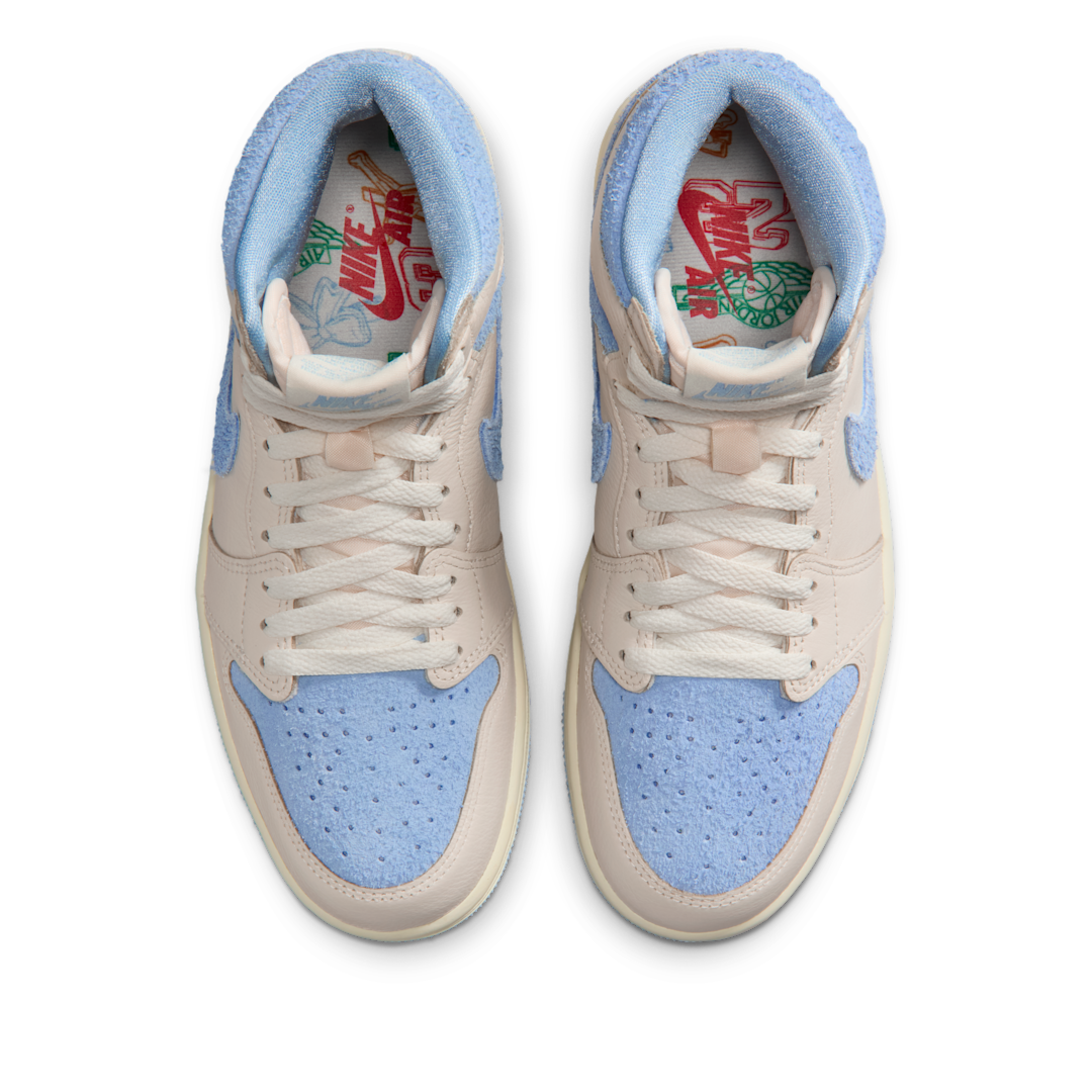 Air Jordan 1 Retro High OG Pale Ivory Psychic Blue - Sneak