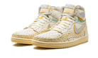 Air Jordan 1 Retro High OG SP Union LA Bephies Beauty Supply Summer of ‘96, Sail/Wolf Grey-Muslin-Pale Vanilla-Kinetic Green-University Gold (FD2565-100)