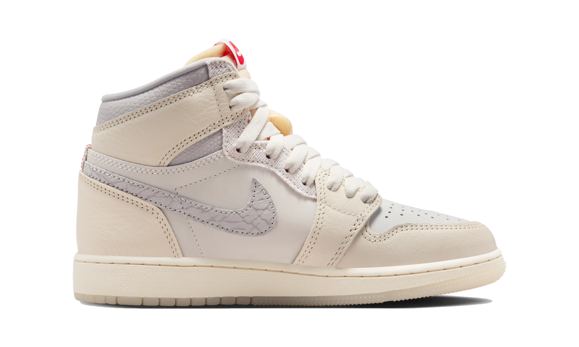 Air Jordan 1 Retro High OG Sail University Red